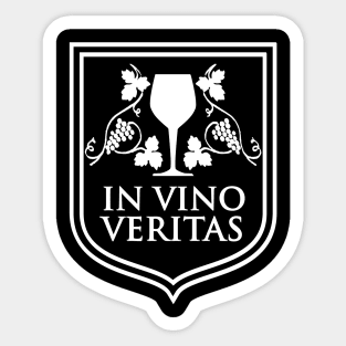 In Vino Veritas Sticker